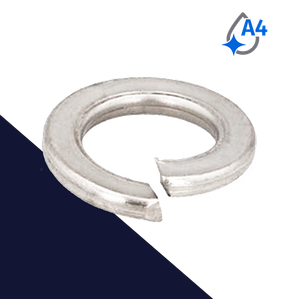 Split Lock Washer - A4 Stainless DIN 127B