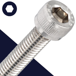 M3.5X0.6 Socket Head Cap Screw - A2 Stainless DIN 912