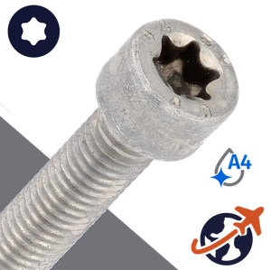 M10X1.5 Torx Socket Head - A4-70 Stainless ISO 14579