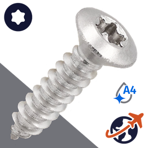 M4.2 Torx Oval Tapping,ISO 14587-TX,A4 Stainless Steel