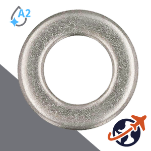 Clevis Pin Shaft Washer - A2 Stainless DIN 1440 