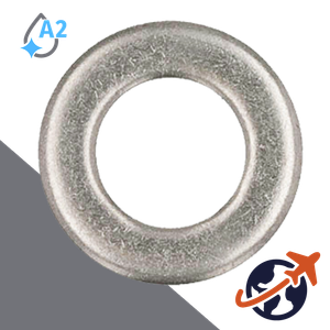 Clevis Pin Shaft Washer - A2 Stainless DIN 1440 
