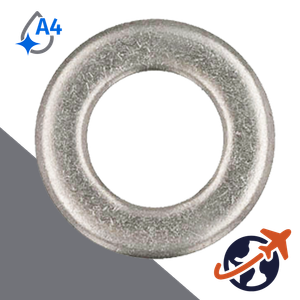 Clevis Pin Washer - A4 Stainless DIN 1441 Coarse Series