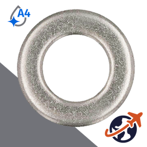 ISO Flat Washer - A4 HV200 Stainless ISO 7089