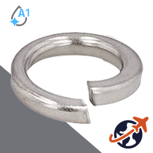 High Collar Split Lock Washer - AISI 301 Stainless DIN 7980