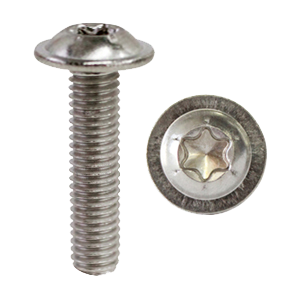 欧州名所 メダル セット M5X0.8 Torx Flange Button Head Screw - A2 Stainless ISO 7380-2 TX