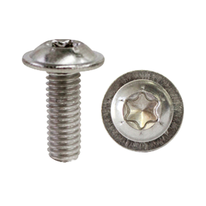 欧州名所 メダル セット M5X0.8 Torx Flange Button Head Screw - A2 Stainless ISO 7380-2 TX