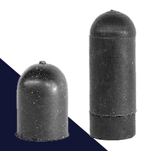 Hose Barb Plug Cap,Short + Long Form,Black Rubber