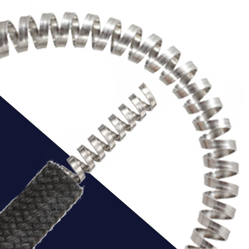 Internal Hose Support,Stainless Steel,Coiled Spine