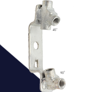 M10X1.0 Brake Elbow,Double Flare,4.75mm or 3/16" Line