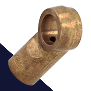 20° M14 Metric Brake Banjo,45° Inverted Seat,Use with Double Flare