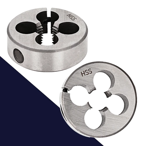 Round Die Metric,Right Hand,M2 - M26