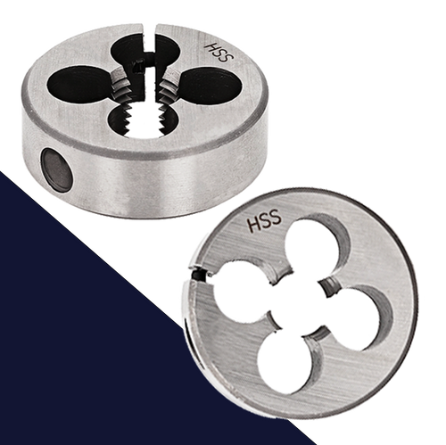 Round Die Metric,Right Hand,M2 - M26