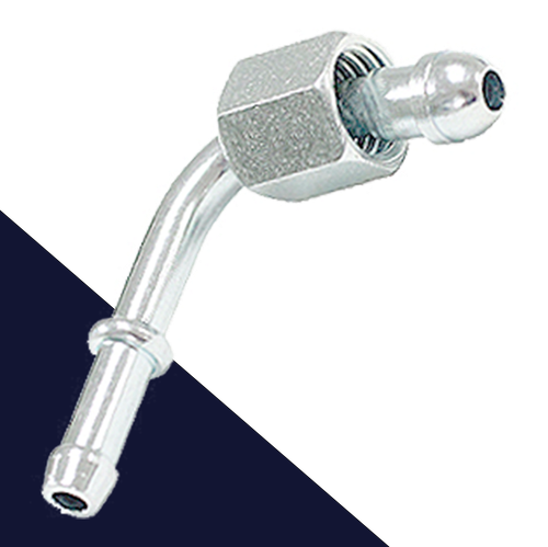 90 Degree Bend,Cone Nipple + Swivel Nut,Cohline Series 8040.90