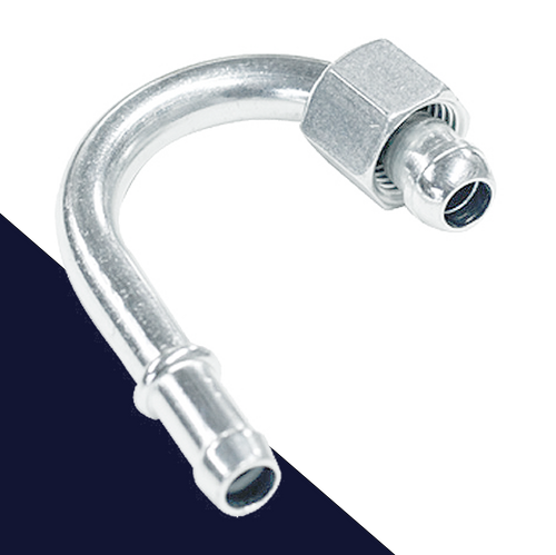 120 + 180 Degree Bend,Cone Nipple + Swivel Nut,Cohline Series 8040.180