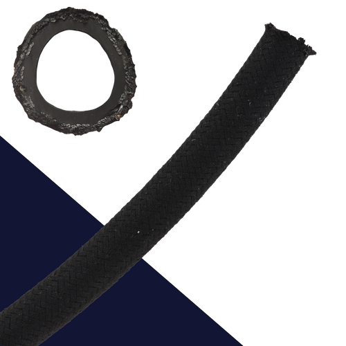 Wire Reinforced Hose with Cloth Braided Exterior