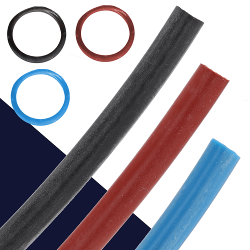 Black-Red-Blue Silicone Hose,Continental BMW OEM,Sold By The Foot
