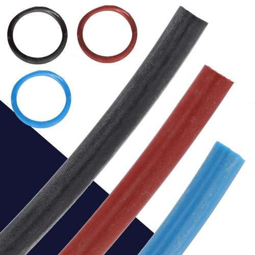 Black-Red-Blue Silicone Hose,Continental BMW OEM,Sold By The Foot