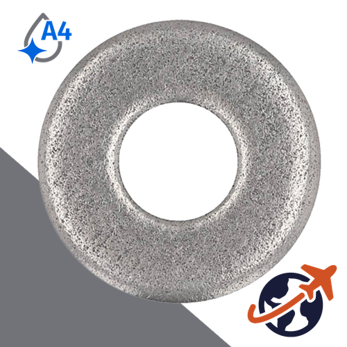 Fender Washer Oversized 'L',NFE 25-514 'L',A4 Stainless Steel
