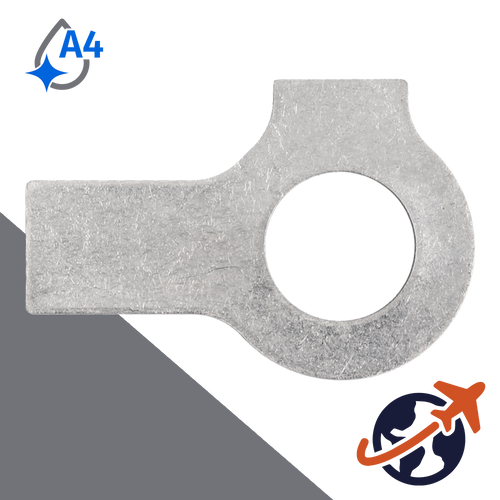 Double Tab Washer - A4 Stainless DIN 463