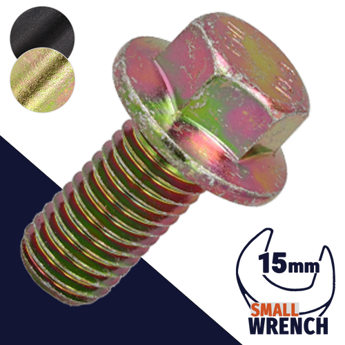 Hex Flange Bolt 10.9 Coarse M12X1.75 / 15mm Wrench ISO 4162