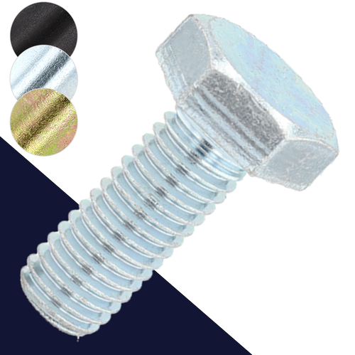 Hex Bolts 10.9 M12X1.25 Extra Fine DIN 960/961