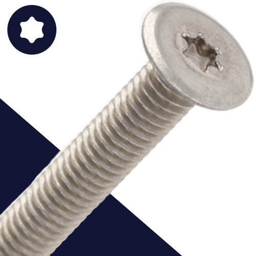M6 Extreme Low Torx Reduced Head Profile Stainless Screw