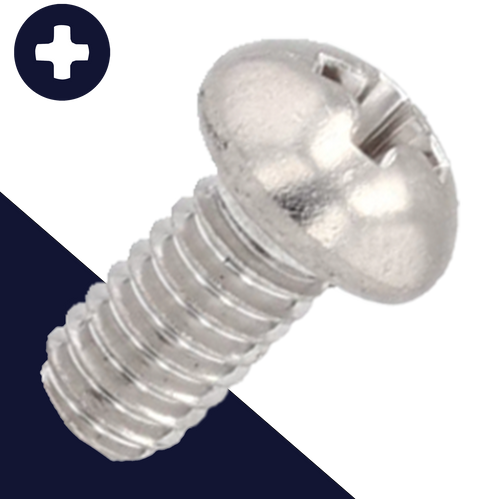 M5X0.9 Ex Coarse Pan Head Stainless Retired JIS B-1111 Screw