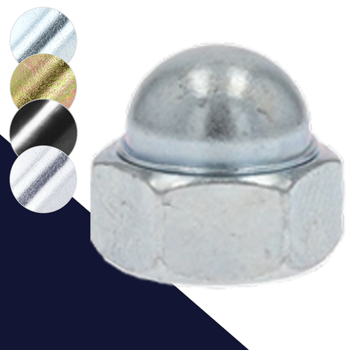 Low Acorn, Fine,Steel, Small Wrench,Special Low Height