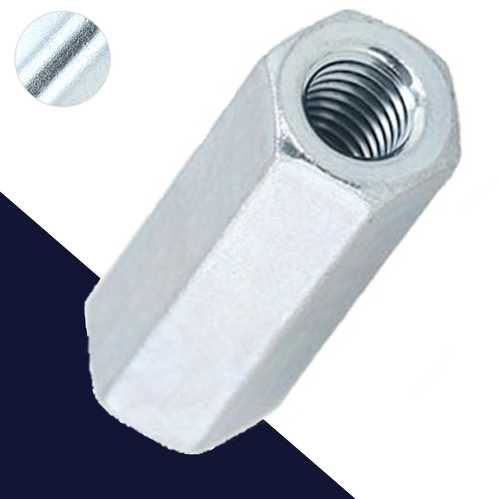 Hex Coupler Standoff Nut Steel - Extended Lengths