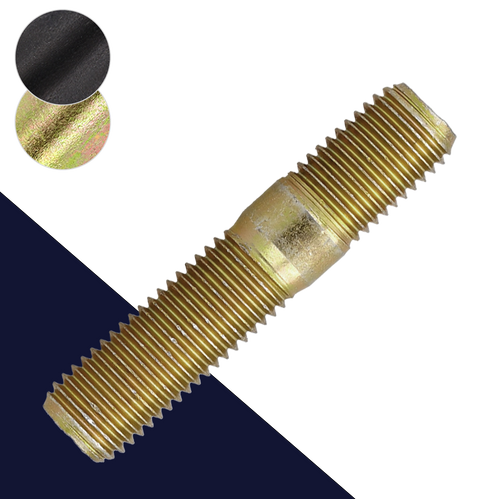 M10X1.25 Fine Double Ended Stud Class 8.8 Steel