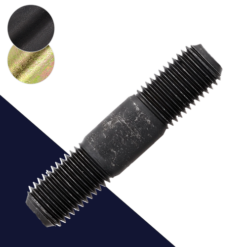 M6 Even Thread Stud,Steel Class 8.8,Special Double End