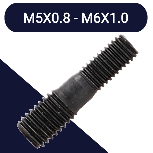 M5 to M6 Step Stud Class 10.9 Steel