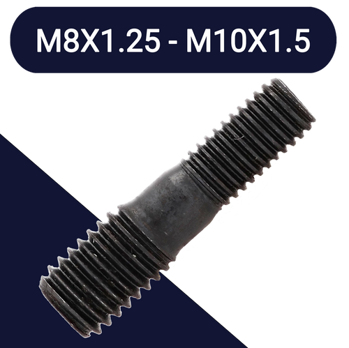 M8 to M10,Class 10.9 Steel,Hardened Stepped Stud