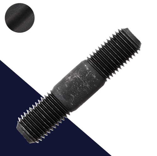M12 Even Thread Stud Class 10.9 Hardened Steel
