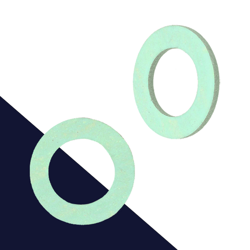 Gasket / Sealing Ring Green Fiber