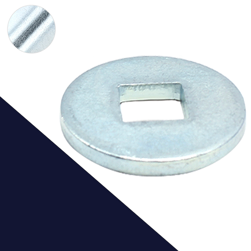 Carriage Bolt Fender Washer,Zinc Plated, Square Hole,DIN 440 Form "V"