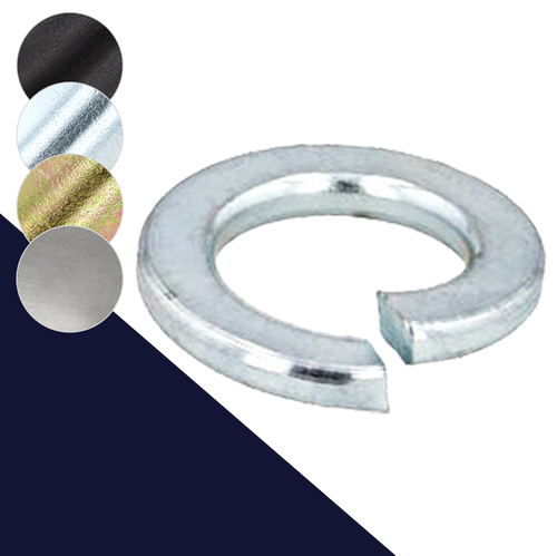 Split Lock Washer - Spring Steel DIN 127-B