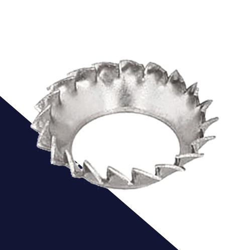 Serrated Cup Lock Washer,External DIN 6798-V,Stainless Steel