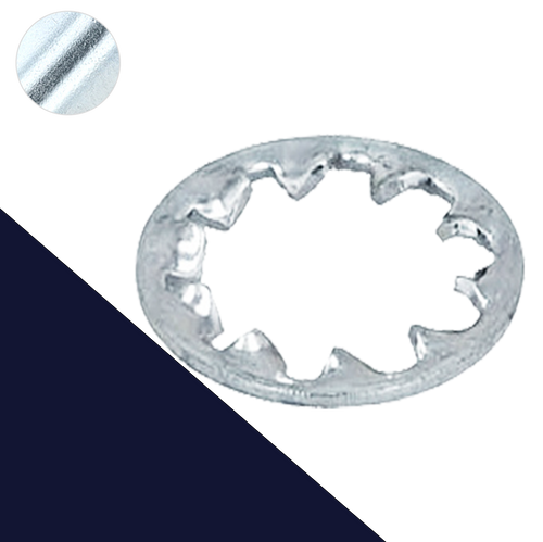 Toothed INTERNAL Star Lock Washer 6797-J Zinc Plated