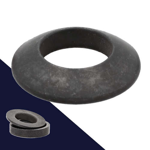 Spherical Washer,Male Form,Plain Uncoated Steel