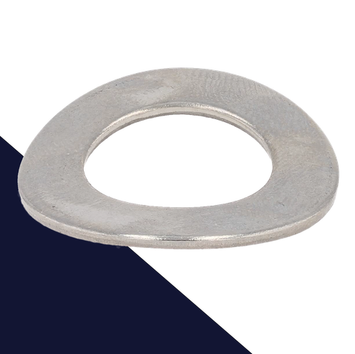 Stainless, Form B Crinkled,Wave Washer,DIN 137B