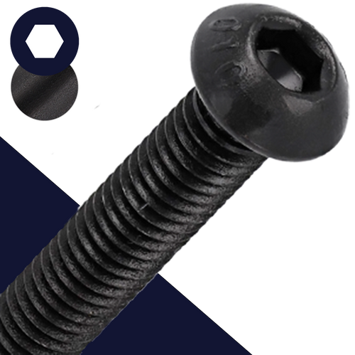 M12X1.25 ExFine Button,Steel Class 12.9,ISO 7380-1