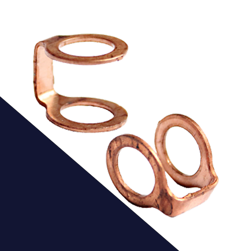 Copper Twin Rings 1.5mm Thick,Double Sealing Gasket,Use with Banjo Fitting