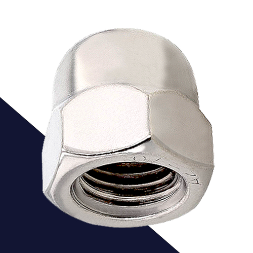 Acorn Nut Stainless Fine Thread DIN 1587