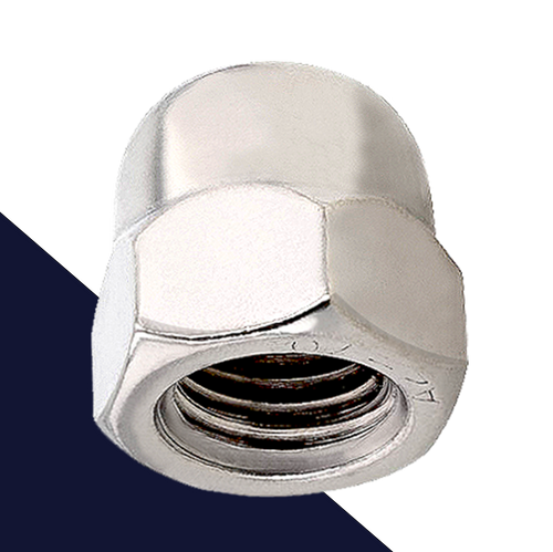 Acorn Nut, Fine,Stainless Steel,DIN 1587