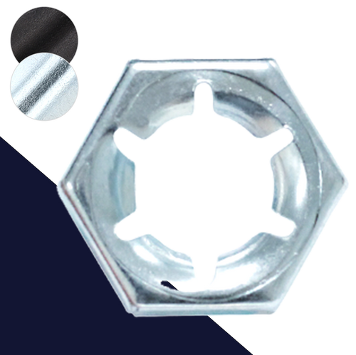 Counter Nut Self-Locking Steel DIN 7967