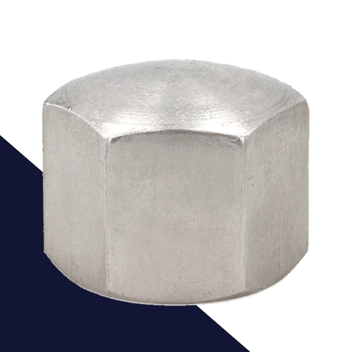Cap Nut Coarse + Fine,Stainless Steel A2,DIN 917