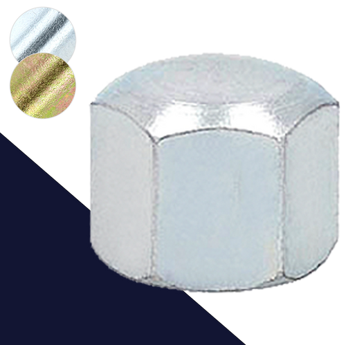 Cap Nut Coarse,Steel Class 6 Zinc,DIN 917