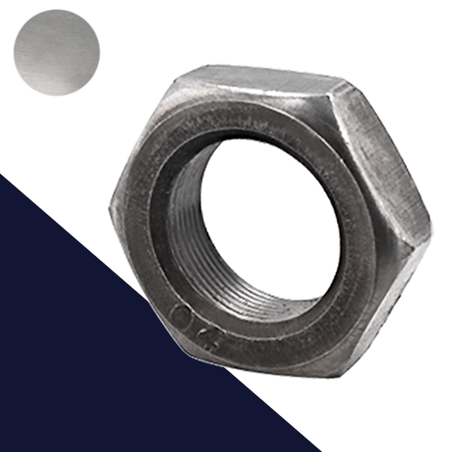 Jam Thin Nut, Fine,Steel Class 14H,DIN 936 Low